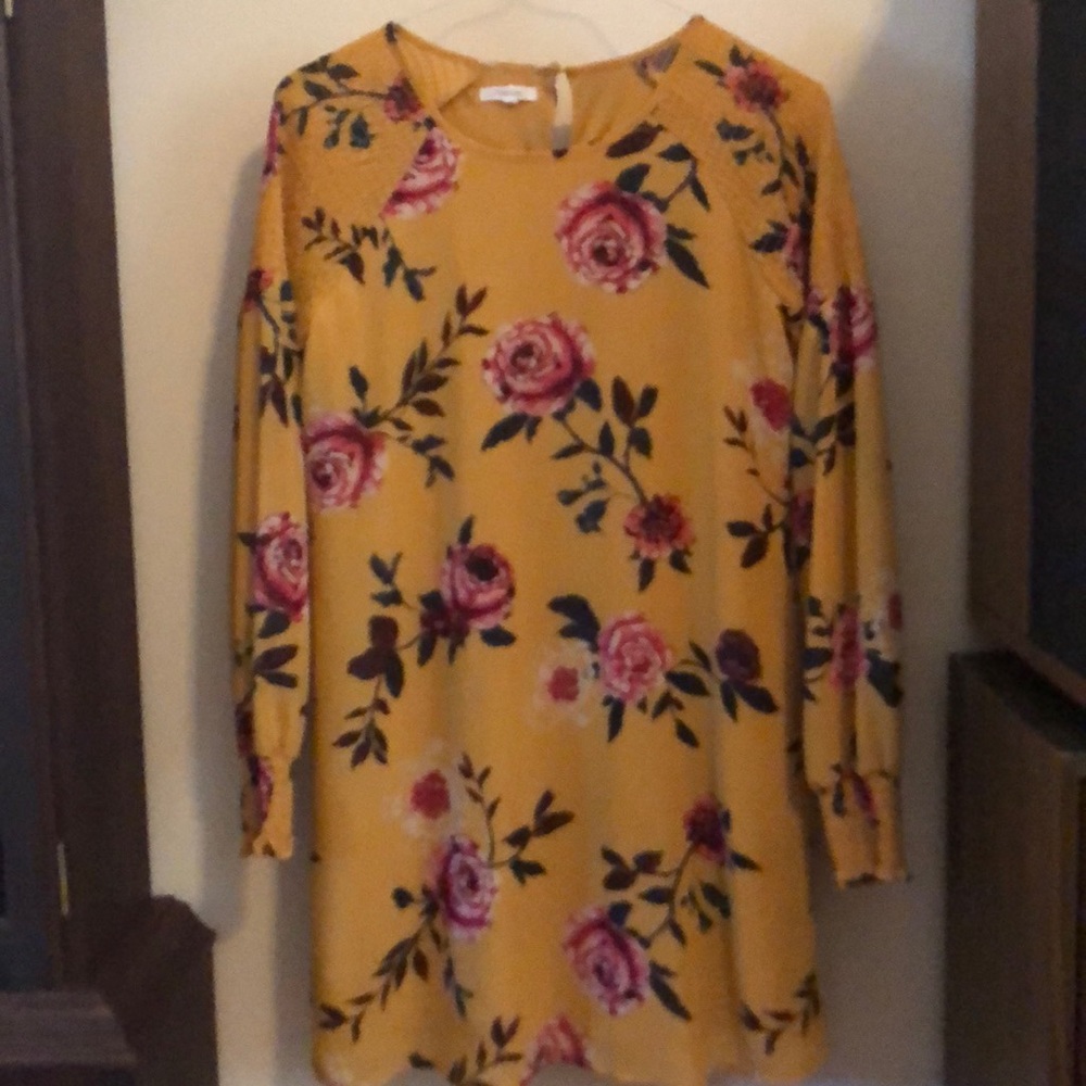 Yellow dress
